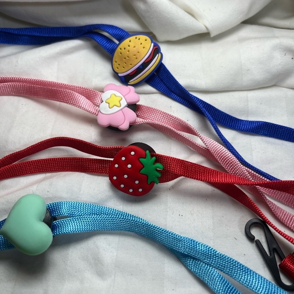Colorful Lanyard Set with Fun Charms facemask holder - Picture 6 of 10